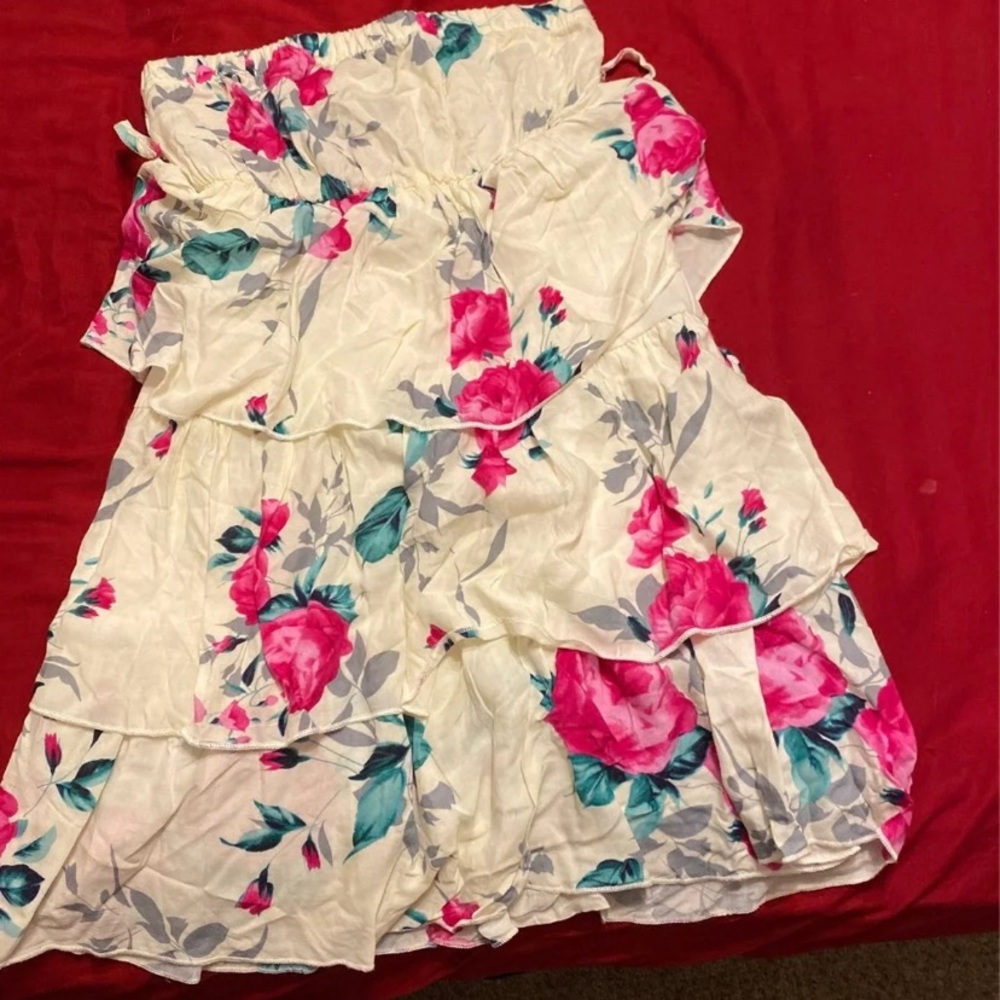 Strapless shirt